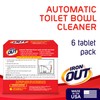 Iron OUT Automatic Toilet Bowl Cleaner Tablets, Helps Remove and