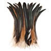 Colorful Rooster Tail Feathers-50PC 10-12inch Natural Long Rooster Tail Feathers
