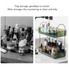 Double Layer Makeup Stand Modern Light Luxury 2 Tier Makeup