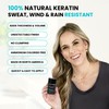 SURETHIK Hair Fibers, 15g (Black), Fills Thinning Hair for Visibly