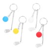 SUPVOX 8pcs Golf Keychain Adorable and Key Pendants for Bags