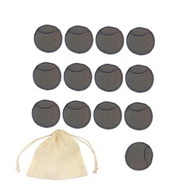 TOVINANNA 14 Pack Reusable Makeup Remover Pads Gentle Cleanser for Face Travel Gym