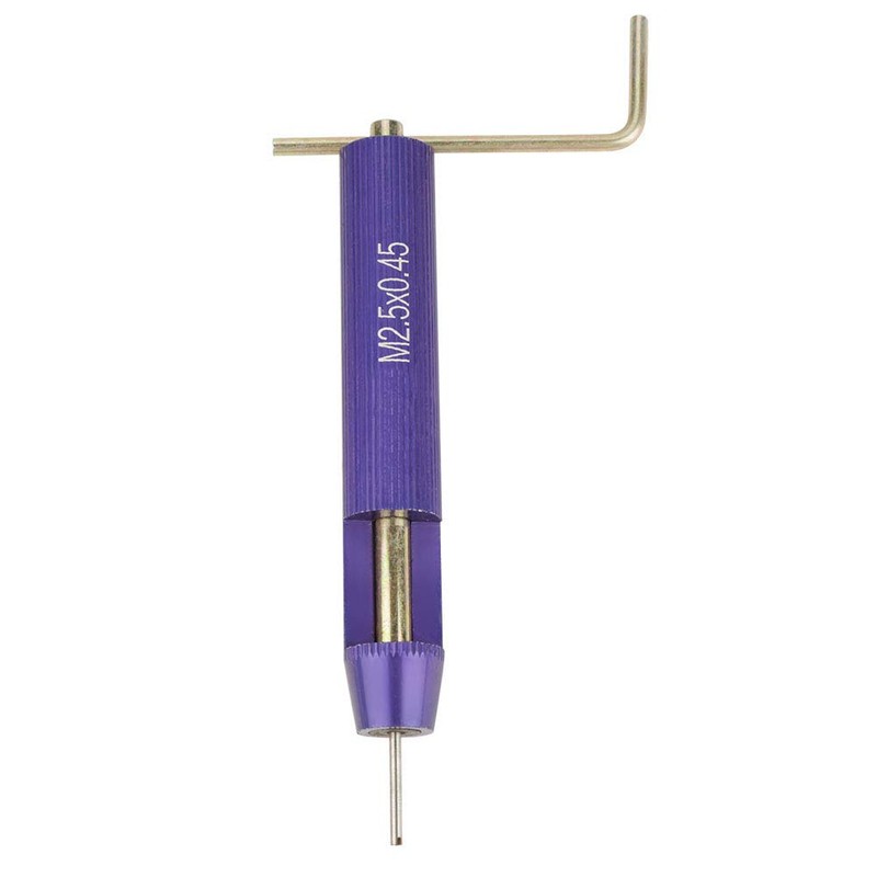 50pcs M2.5x2D Stainless Steel Spiral Wire Thread Repair Tool Kit