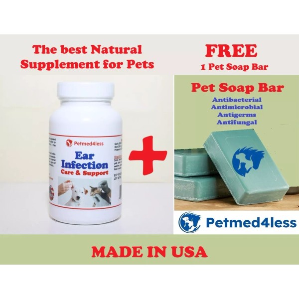 PETMED4LESS.COM EAR INFECTION CARE FOR PETS - OTITIS - kill