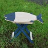 Table FISH TABLE, Beach Home Decor, Fish Shape, Side Table,