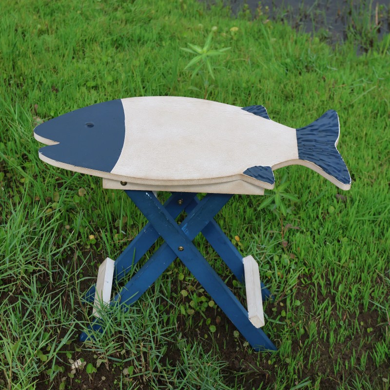 Table FISH TABLE, Beach Home Decor, Fish Shape, Side Table,