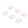 100pcs Star Moon Paper Clips Prevent Rust Skid Resistance Cute