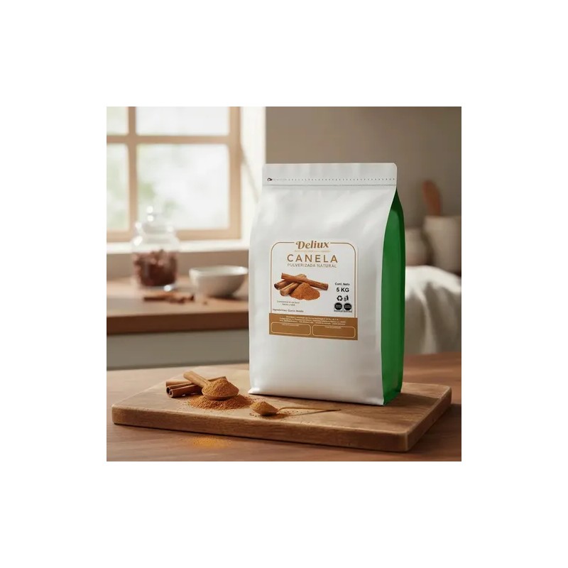 Canela Molida En Polvo Natural Artesanal 5 Kg Bulto Resellab