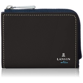 Lanvin On Blue 555612 Partial Accessory Pass Case with Coin Purse, black