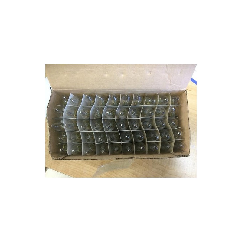 5 Watt C7 Bulbs - Clear - 50 Pack -
