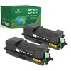 YUANQIMM Compatible MP 501 MP 601 Toner Cartridge (2 Black)