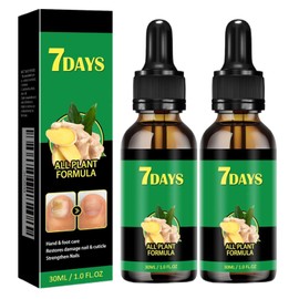 2PCS Ginger Nail Treatments,Nail Treatment,Ginger Nail Growth Serum