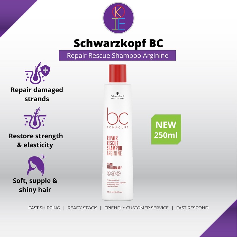 Schwarzkopf BC Color Freeze/Silver/Moisture Kick/Frizz Away/Repair Rescue/Q10+ Time Restore Shampoo