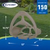 Suncast Hangout HH150 Outdoor Wall Mounted Durable Resin Garden Hose