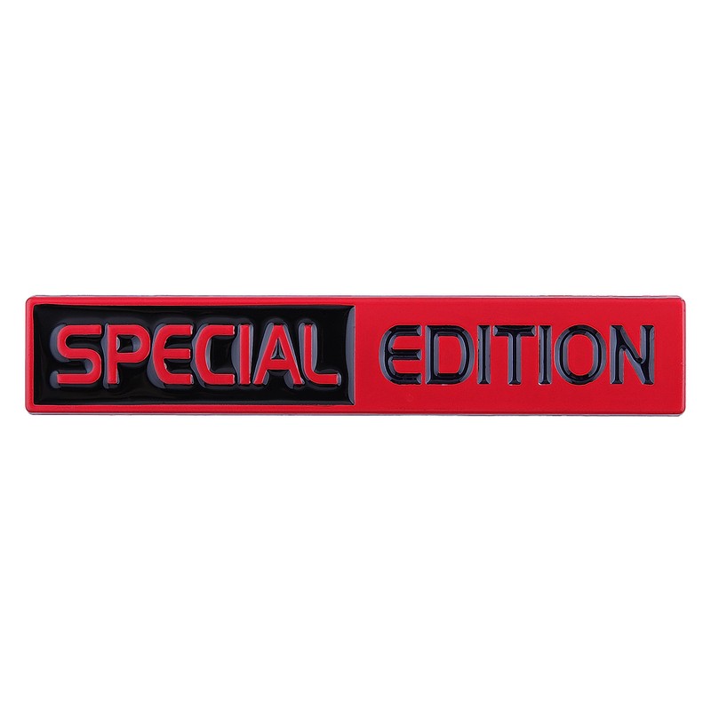 2 x Special Edition Car Sticker Black Red Car Motorcycle