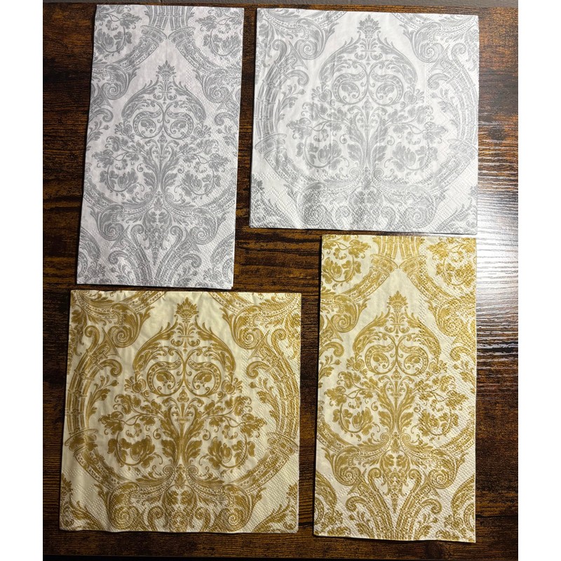 IHR Ideal Home Range Dinner Napkins Disposable 3-Ply Paper Hand