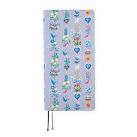 Almost Daily Notebook, 2025 Weeks, Yumi Kitagishi/Nice Wallpaper, Beginning in January, Weekly Notebook, Weekly Left, Slim Vertical