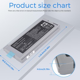 Fancy Buying 9-Cell CF-30 CF-VZSU46 CF-VZSU46U 87WH Laptop Battery for Panasonic Toughbook CF-30 CF-31 CF-53, Part Number CF-VZSU1430U CF-VZSU46S CF-VZSU46R CF-VZSU46AU CF-VZSU71U CF-VZSU72U