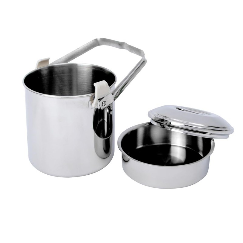 BasicNature Billy Stainless Steel Saucepan, 2 L