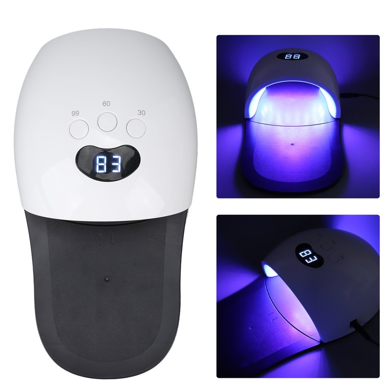 48W UV LED Gel Nail Lamp Painless Removable Nail Dryer