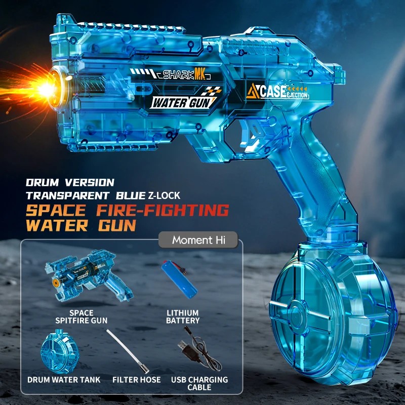 Electric Water Gun for Summer Outdoor Play – Automatic Water
