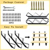3 Packs Metal Stair Step Stringers, 3 Step Steel Riser