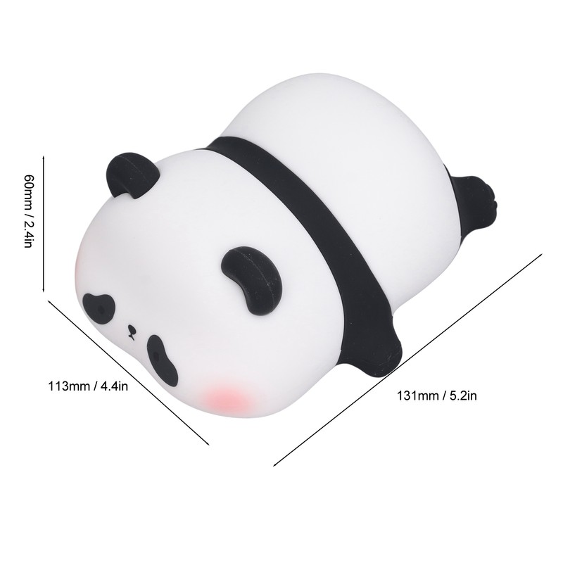 Night Light for Kids 3 Level Dimmable Bedside Lamp Rechargeable