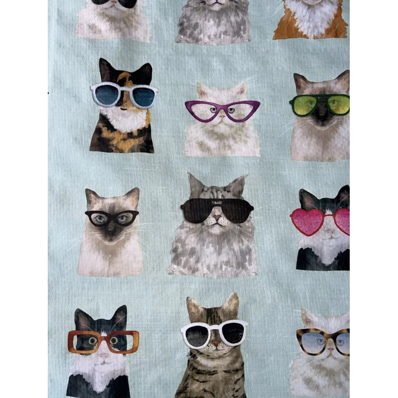 TJMaxx Shopping Gift Bag Cats Kittens Sunglasses Shades Glasses New