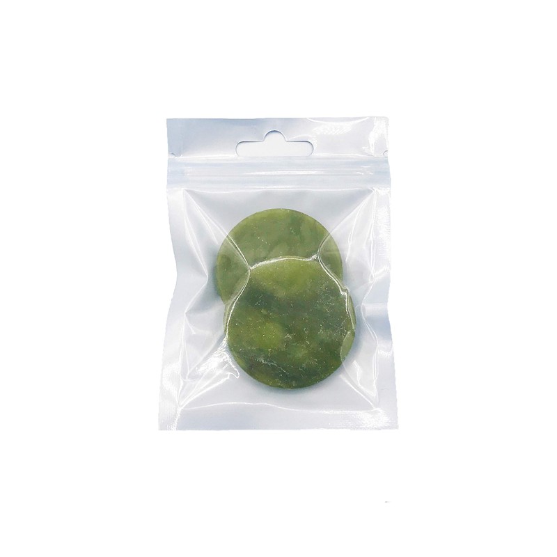 BNP Eyelash Extension Jade Stone Glue Lashes,2pcs Adhesive Pallet Eye