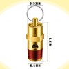 4Pcs Air Compressor Relief Pressure Valve and Air Gauge Set,1/4in