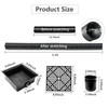 Black Gutter Downspout Extensions Catch Basin Low Profile Downspout Extender