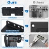 ASelected 2 PCS Flip Gate Latch Lock with Padlock Holes,