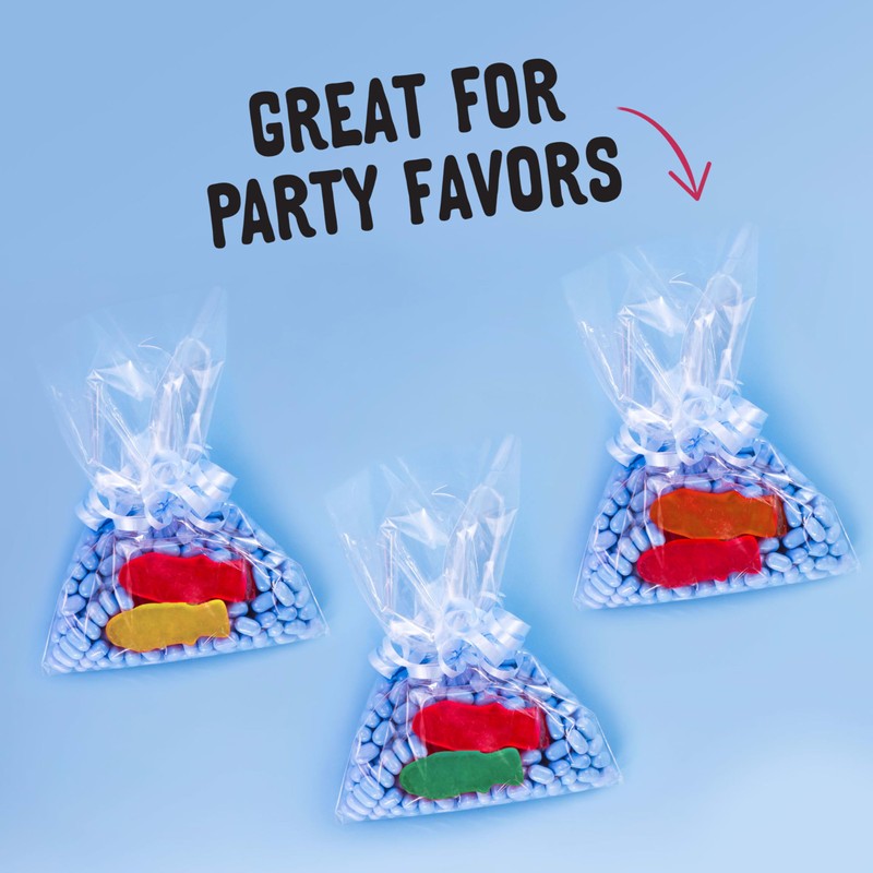 SWEDISH FISH Mini Assorted Soft & Chewy Gummy Candy, Family
