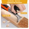Heavy-Duty Carbide Scraper Tool, 2.5" Blade for Removing Paint, Adhesive,