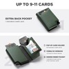 VULKIT Men's Wallet Minimalist Pop Up Card Holder RFID Blocking