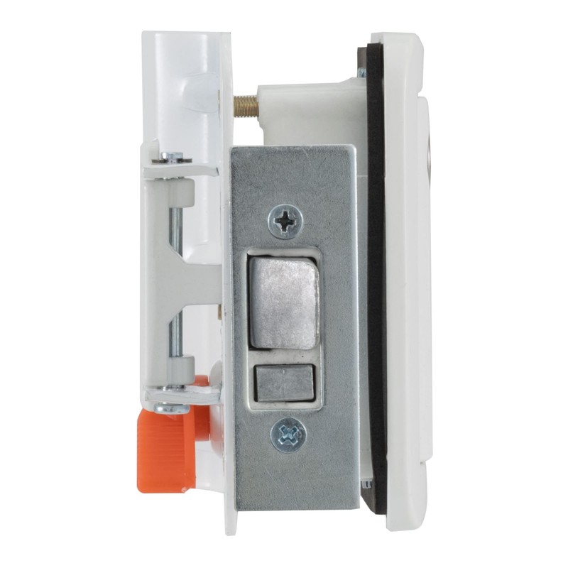 RecPro White RV Paddle Door Handle | RV Door Lactch