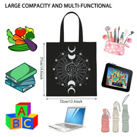 JTOUK Video Game Lover Gift BG3 Merch Astarion Symbols Tote Bag for BG3 Gamer (BG3 Tote EU)