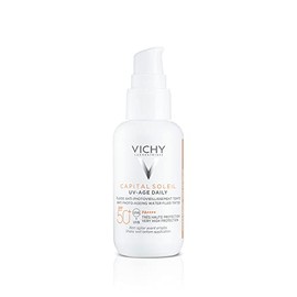 VICHY Protector Solar Facial UV-Age Daily Anti-Edad con Color FPS50 Vichy Capital Soleil 40 ml