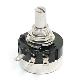 uxcell Wire Wound Linear Variable Rotary Potentiometer, RV24YN20S 50K Ohm B50K