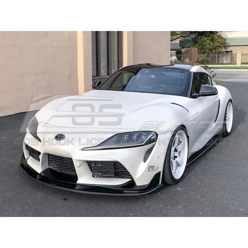 EOS Plate For 2020-Up Toyota Supra Front Bumper Tow Hook