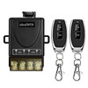 idealWIN Wireless Remote Switch with 328 ft Long Range,DC 12V/24V/48V/72V