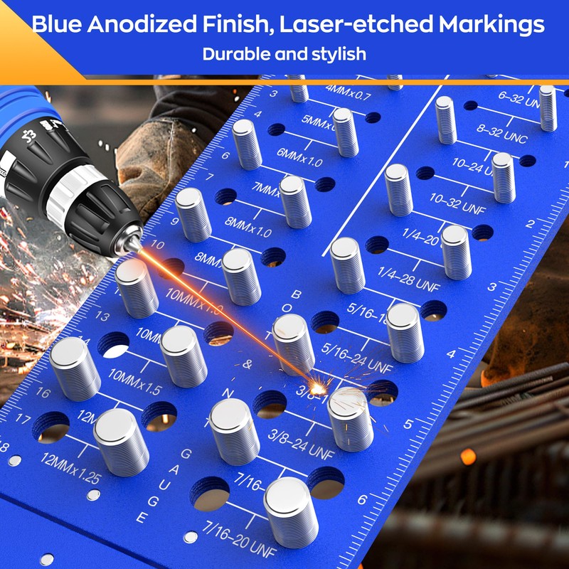 Thread Checker, Nut and Bolt Thread Checker 18 Standard &