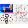 Bostitch T36 Stapler Staple Nailer O-ring Kit