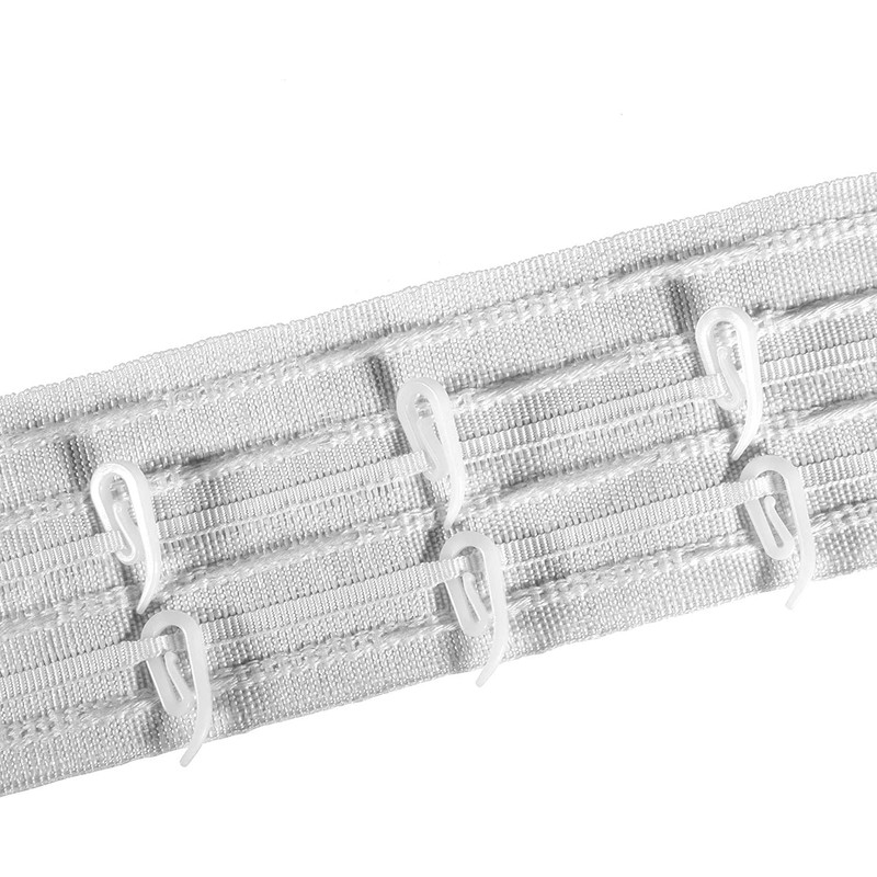 White Plastic Curtain Hooks for Door Curtain,Window Curtain,Curtain Header Tape
