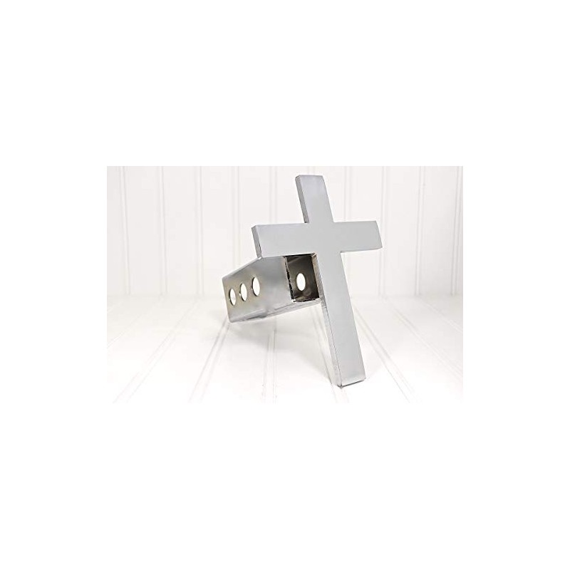 Custom Hitch Covers 12582-Chrome Classic Cross Hitch Cover, 2"