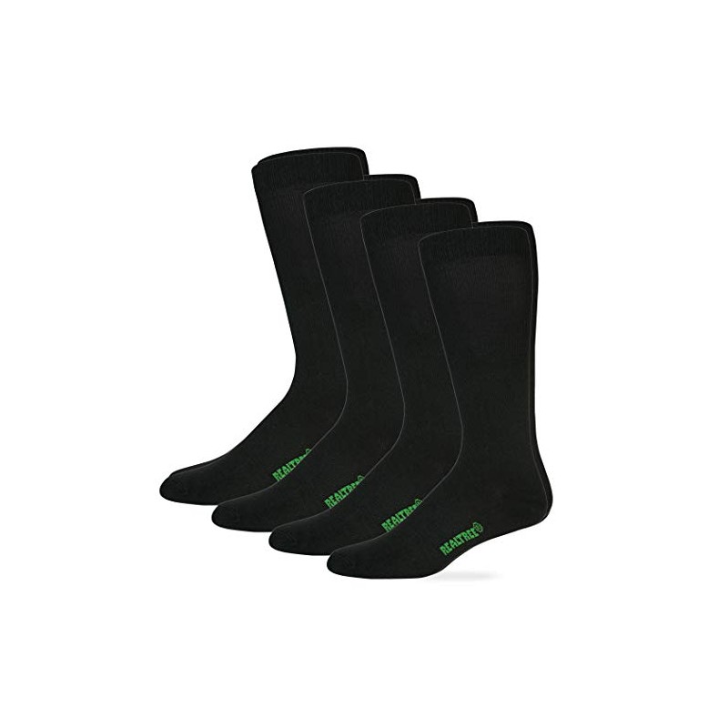 Realtree Mens Lightweight Liner Mid-Calf Tall Boot Socks 4 Pair