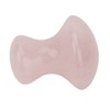 Scraping Stone Tool Mushroom Shape Pink Rose Quartz Gua Sha