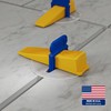 QEP LASH XL Tile Leveling System Clips for 3/16" Grout