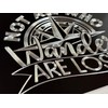 Not All Who Wander are Lost Car Tag Diamond Etched