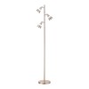 O’Bright Ash - 3-Light LED Tree Floor Lamp, Dimmable 3-Head